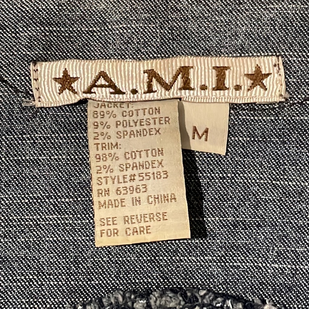 A.M.I Jean jacket - Picture 10 of 11